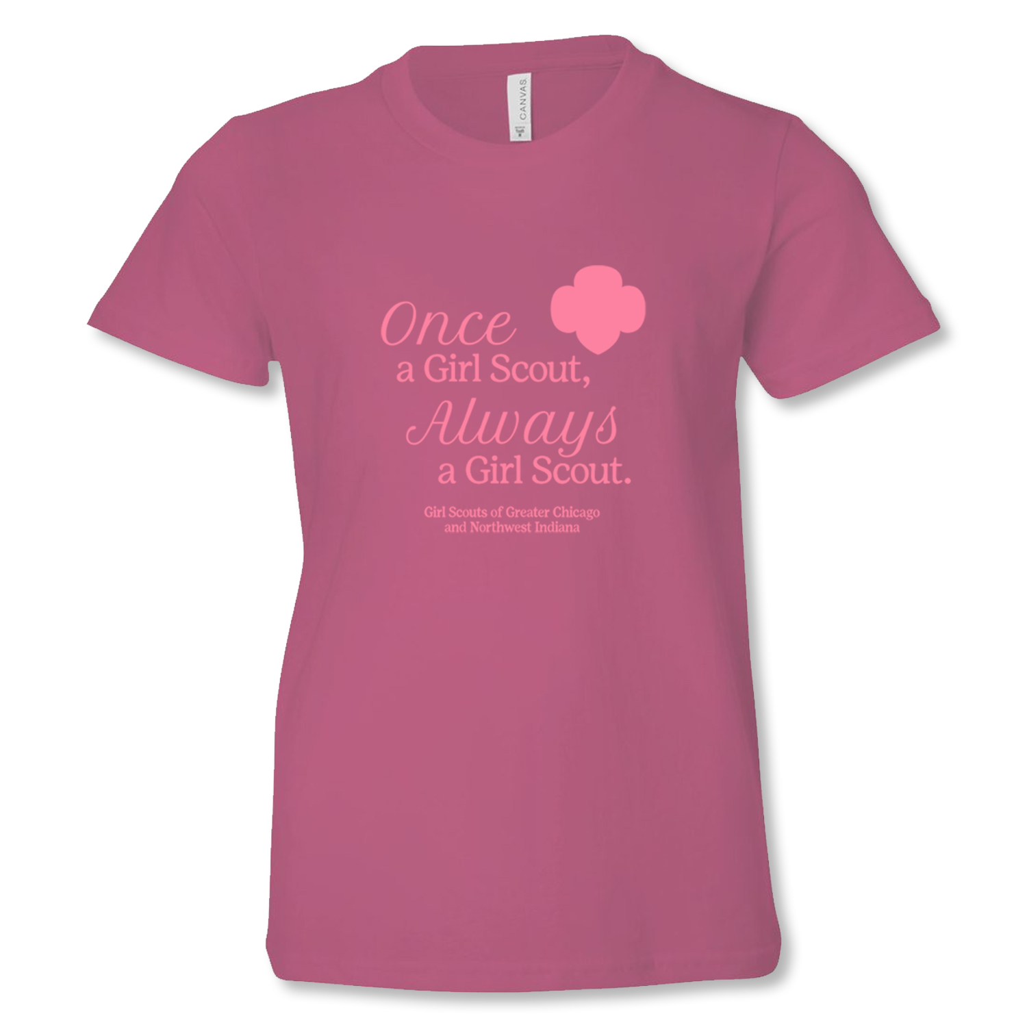 GCNWI Once A GS Youth T-Shirt Berry